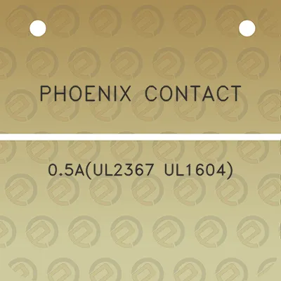 phoenix-contact-05aul2367-ul1604