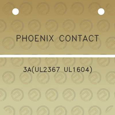 phoenix-contact-3aul2367-ul1604