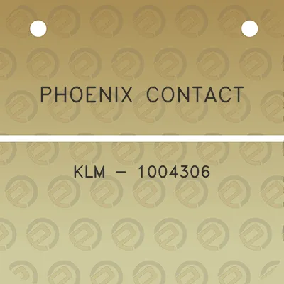 phoenix-contact-klm-1004306