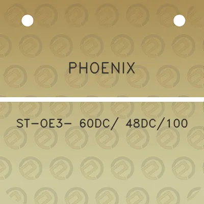 phoenix-st-oe3-60dc-48dc100