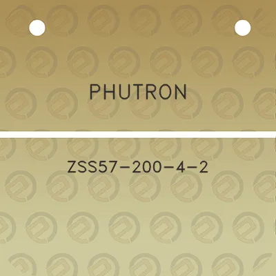 phutron-zss57-200-4-2