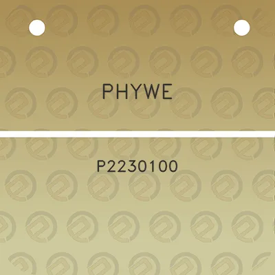 phywe-p2230100