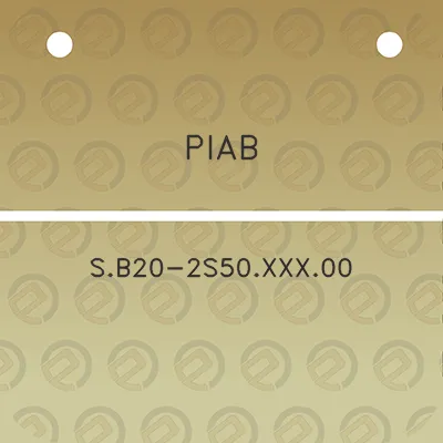 piab-sb20-2s50xxx00