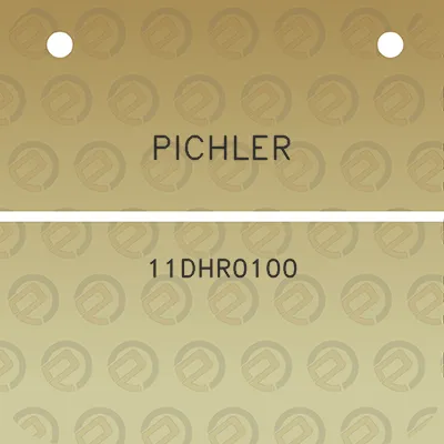 pichler-11dhr0100