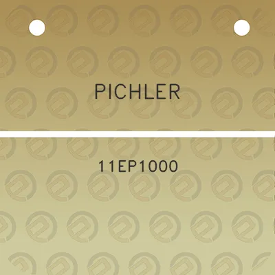 pichler-11ep1000