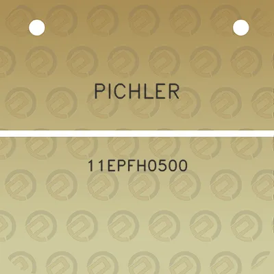 pichler-11epfh0500