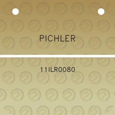 pichler-11ilr0080