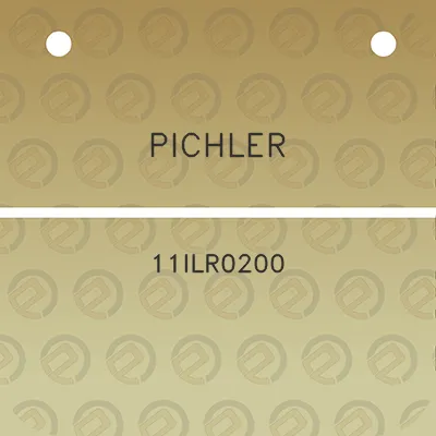 pichler-11ilr0200