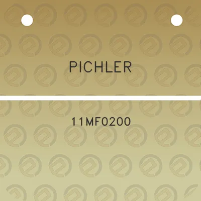 pichler-11mf0200