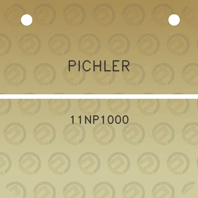 pichler-11np1000