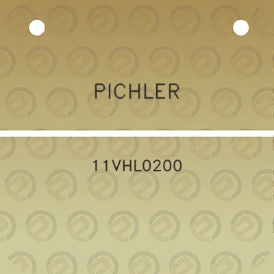 pichler-11vhl0200