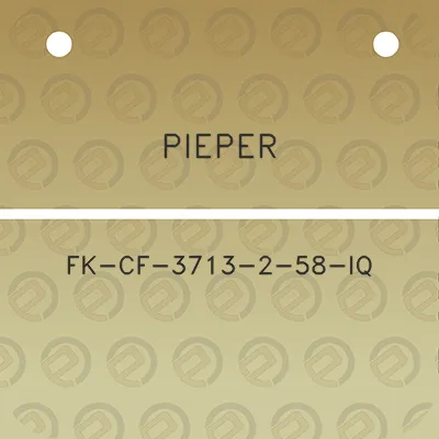 pieper-fk-cf-3713-2-58-iq