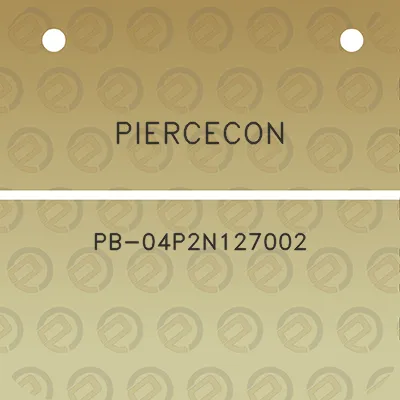 piercecon-pb-04p2n127002