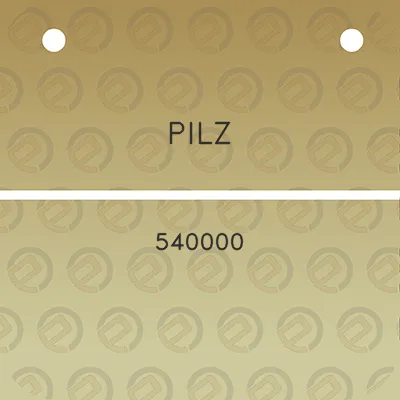 pilz-540000