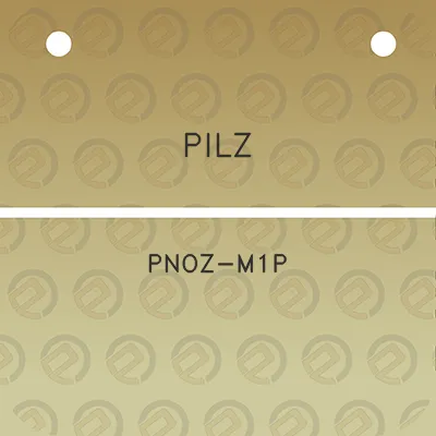 pilz-pnoz-m1p