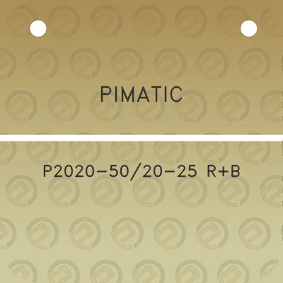 pimatic-p2020-5020-25-rb