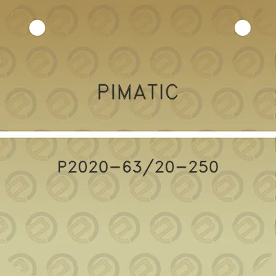 pimatic-p2020-6320-250