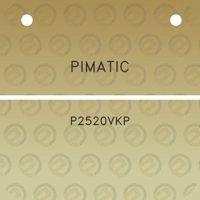 pimatic-p2520vkp