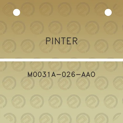 pinter-m0031a-026-aao