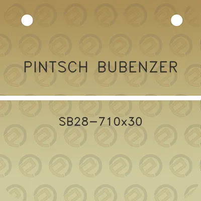 pintsch-bubenzer-sb28-710x30