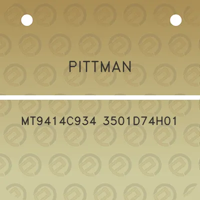 pittman-mt9414c934-3501d74h01