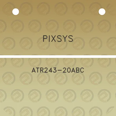 pixsys-atr243-20abc