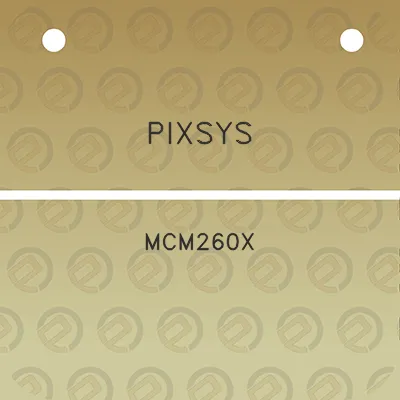 pixsys-mcm260x