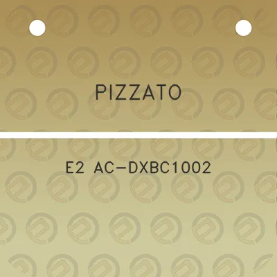 pizzato-e2-ac-dxbc1002