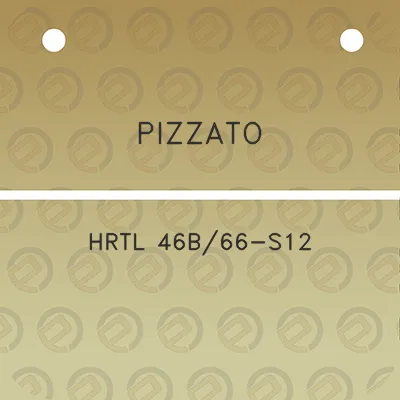 pizzato-hrtl-46b66-s12