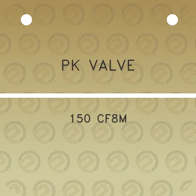 pk-valve-150-cf8m