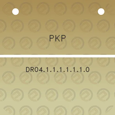 pkp-dr041111110