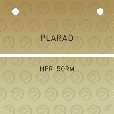 plarad-hpr-50rm