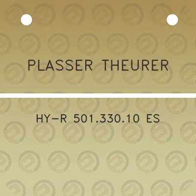 plasser-theurer-hy-r-50133010-es