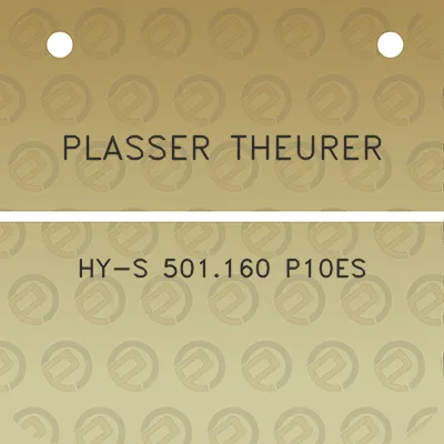 plasser-theurer-hy-s-501160-p10es