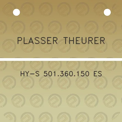 plasser-theurer-hy-s-501360150-es