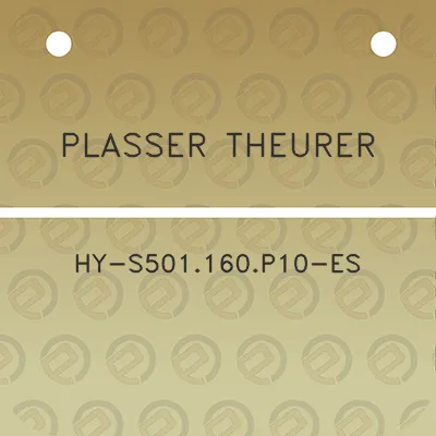 plasser-theurer-hy-s501160p10-es