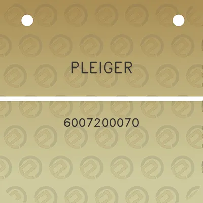 pleiger-6007200070