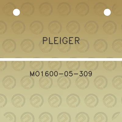 pleiger-mo1600-05-309