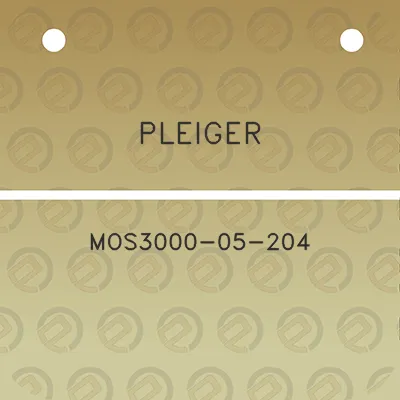 pleiger-mos3000-05-204