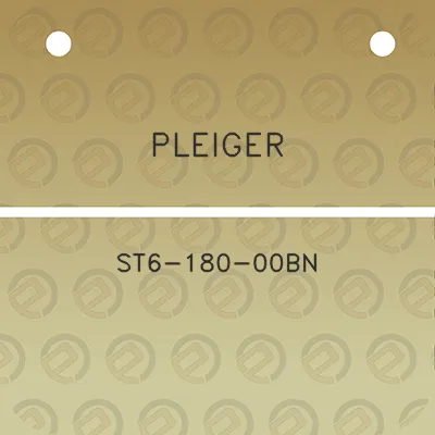 pleiger-st6-180-00bn