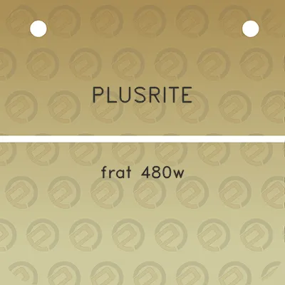 plusrite-frat-480w