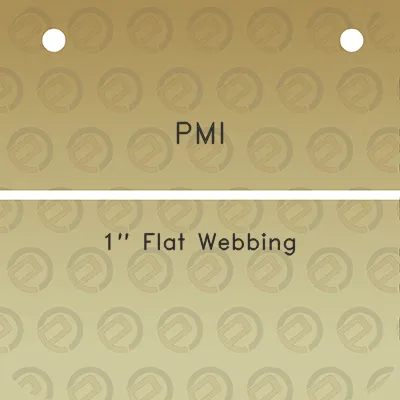 pmi-1-flat-webbing