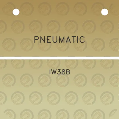 pneumatic-iw38b