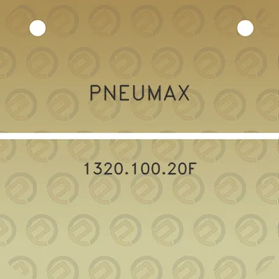 pneumax-132010020f