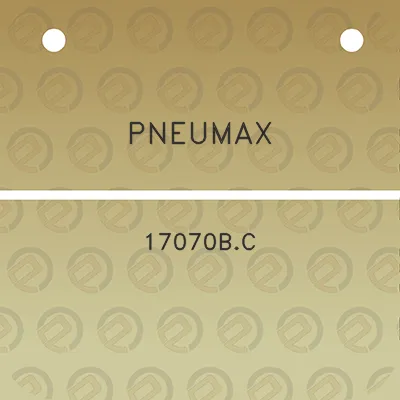 pneumax-17070bc