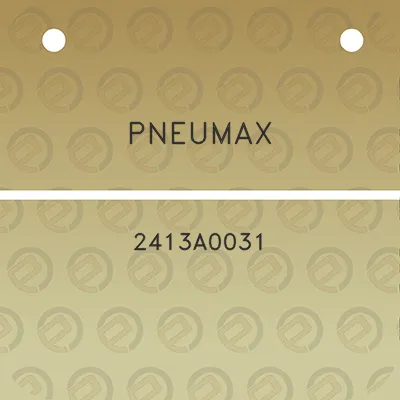 pneumax-2413a0031