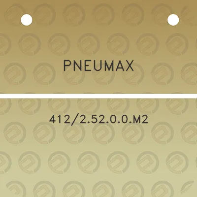 pneumax-41225200m2