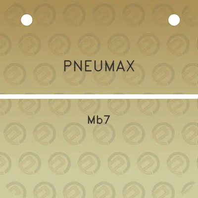 pneumax-mb7