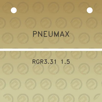 pneumax-rgr331-15