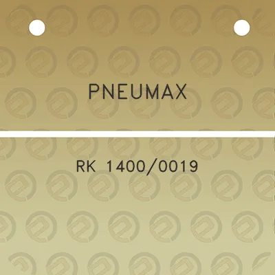 pneumax-rk-14000019